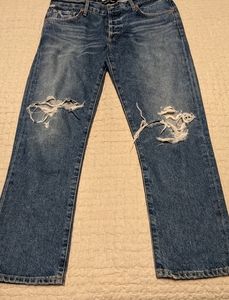Citizens of Humanity Emerson jeans. Size 27. Distressed knees.